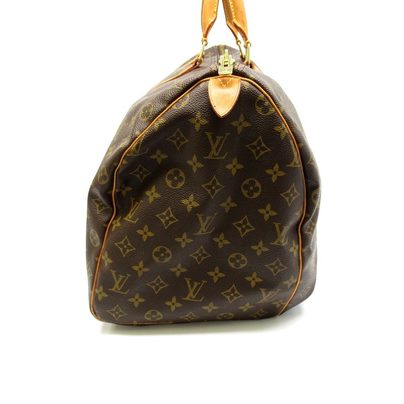 Louis Vuitton Keepall 50 Monogram Boston Bag Brown — view 3