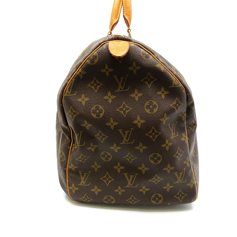 Louis Vuitton Keepall 50 Monogram Boston Bag Brown — view 5