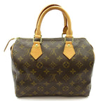 Louis Vuitton Speedy 25 Monogram Handbag Brown — view 4