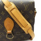 Louis Vuitton Saint Cloud GM Monogram Shoulder Bag Brown — view 2
