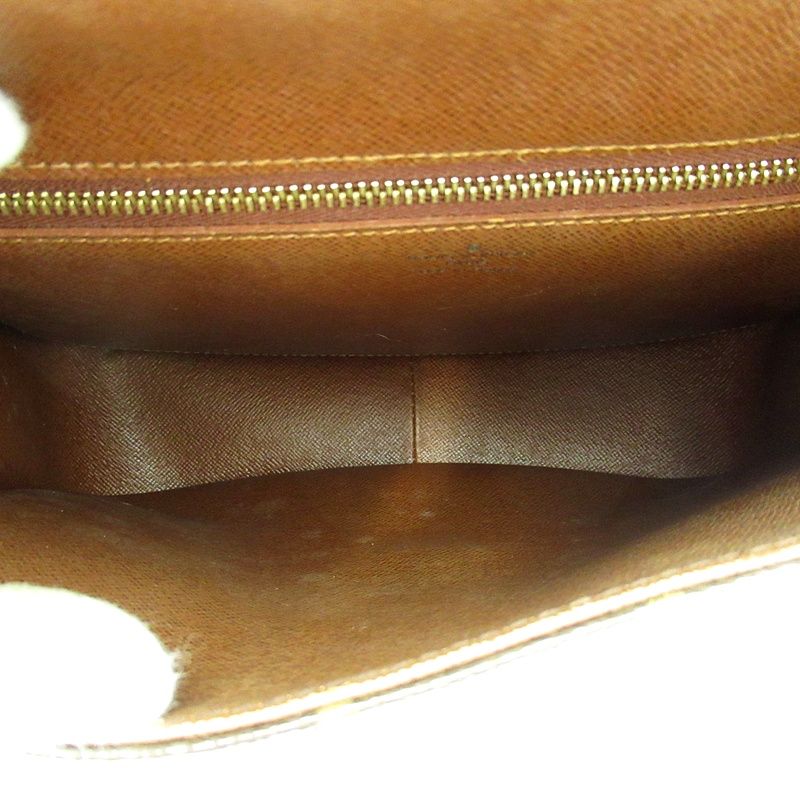 Louis Vuitton Saint Cloud GM Monogram Shoulder Bag Brown — view 7