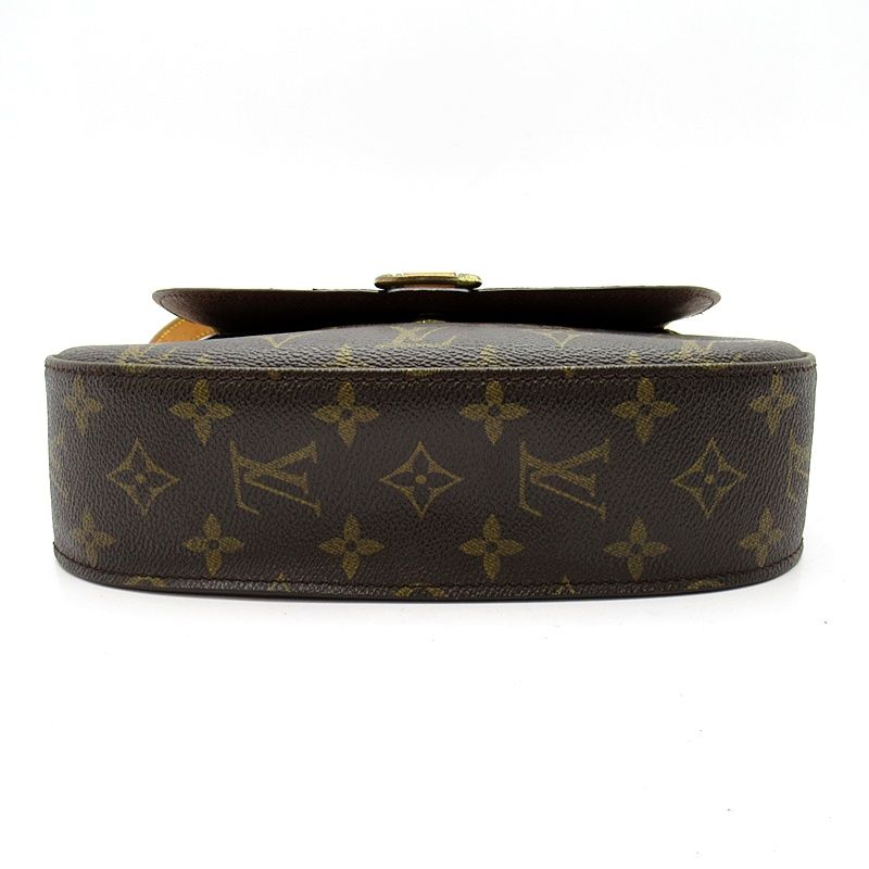Louis Vuitton Saint Cloud GM Monogram Shoulder Bag Brown — view 6