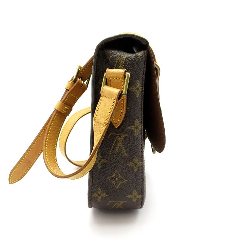 Louis Vuitton Saint Cloud GM Monogram Shoulder Bag Brown — view 5