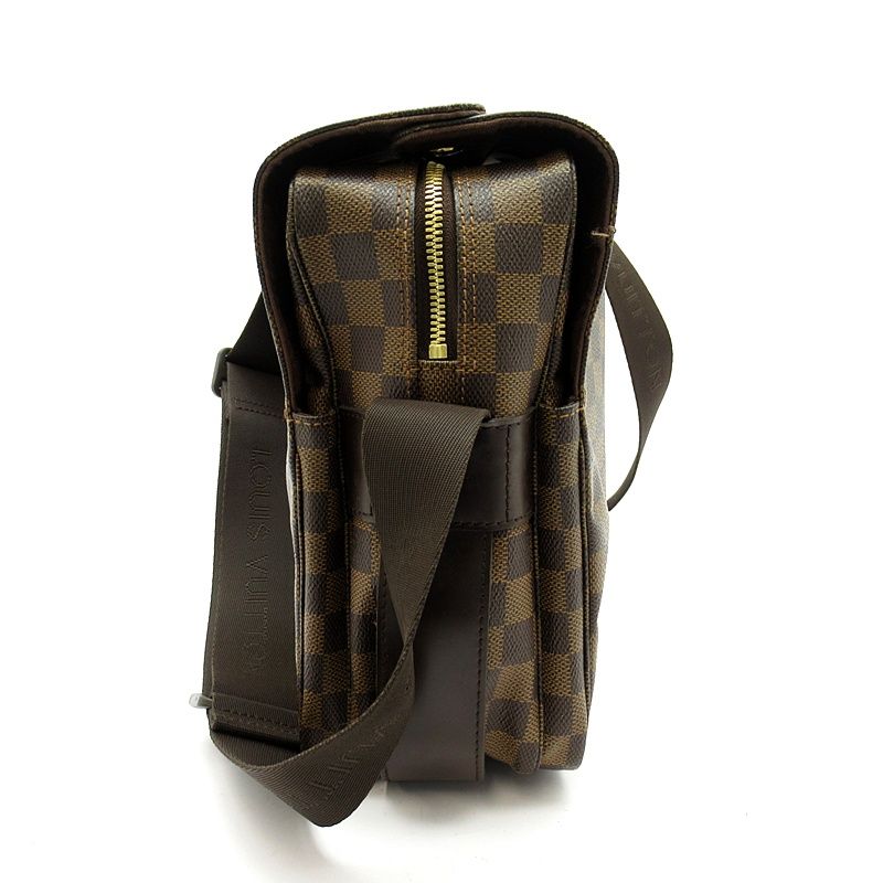 Louis Vuitton Naviglio Damier Shoulder Bag Brown — view 5