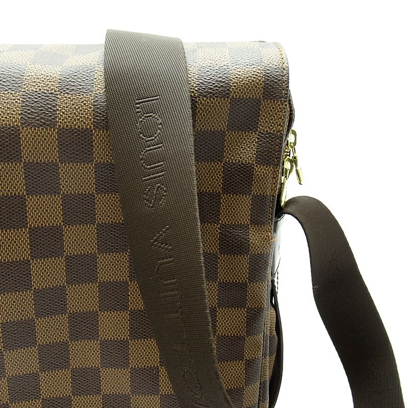 Louis Vuitton Naviglio Damier Shoulder Bag Brown — view 2