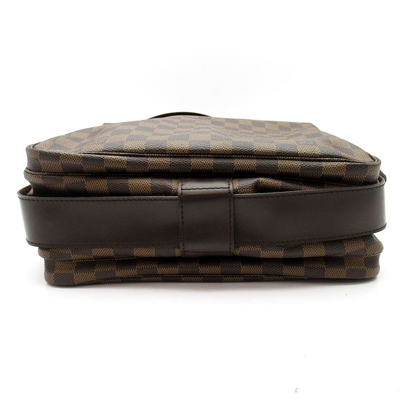 Louis Vuitton Naviglio Damier Shoulder Bag Brown — view 6