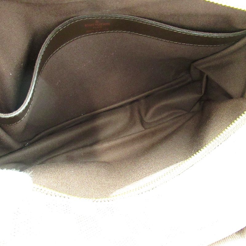 Louis Vuitton Naviglio Damier Shoulder Bag Brown — view 7