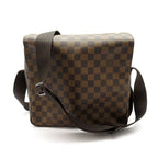 Louis Vuitton Naviglio Damier Shoulder Bag Brown — view 4
