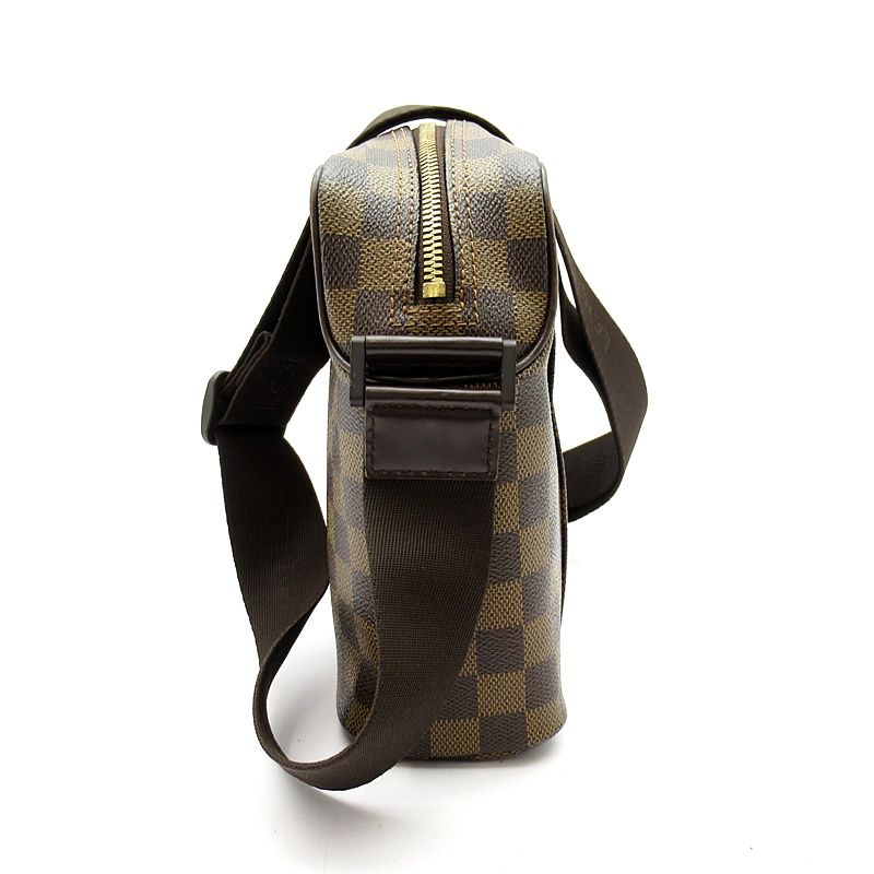 Louis Vuitton Olaf PM Damier Shoulder Bag Brown — view 5