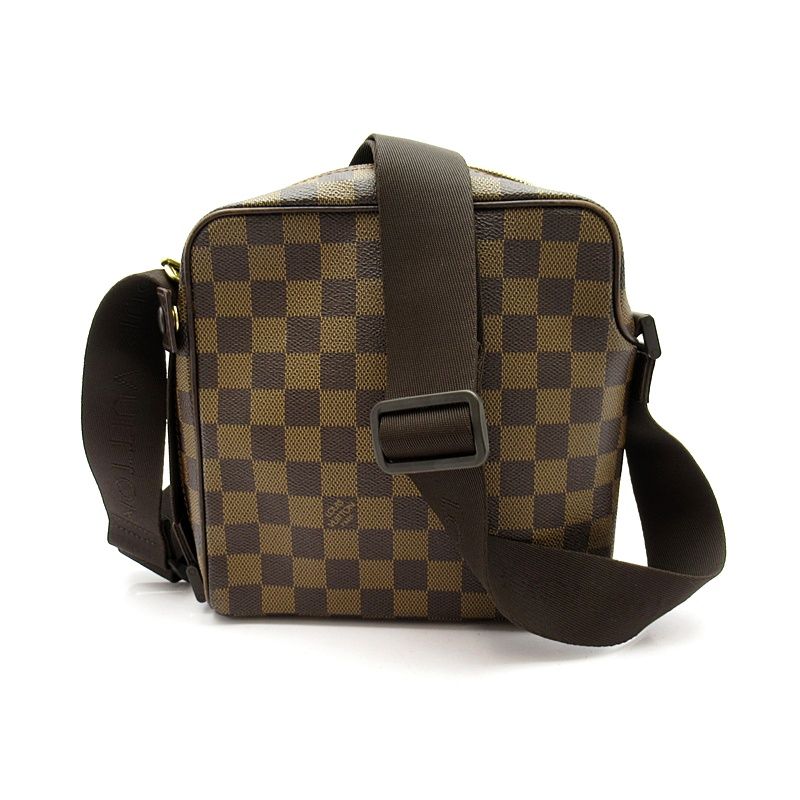 Louis Vuitton Olaf PM Damier Shoulder Bag Brown — view 4