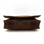 Hermes Her Line Besace PM Canvas Shoulder Bag Brown — view 6