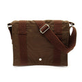 Hermes Her Line Besace PM Canvas Shoulder Bag Brown