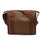 Hermes Her Line Besace PM Canvas Shoulder Bag Brown — view 4