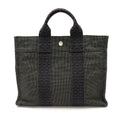 Hermes Her Line Tote PM Canvas Gray