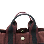 Hermes Fourre Tout PM Canvas Tote Black — view 2