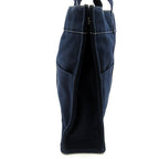 Hermes Deauville MM Canvas Tote Navy — view 5