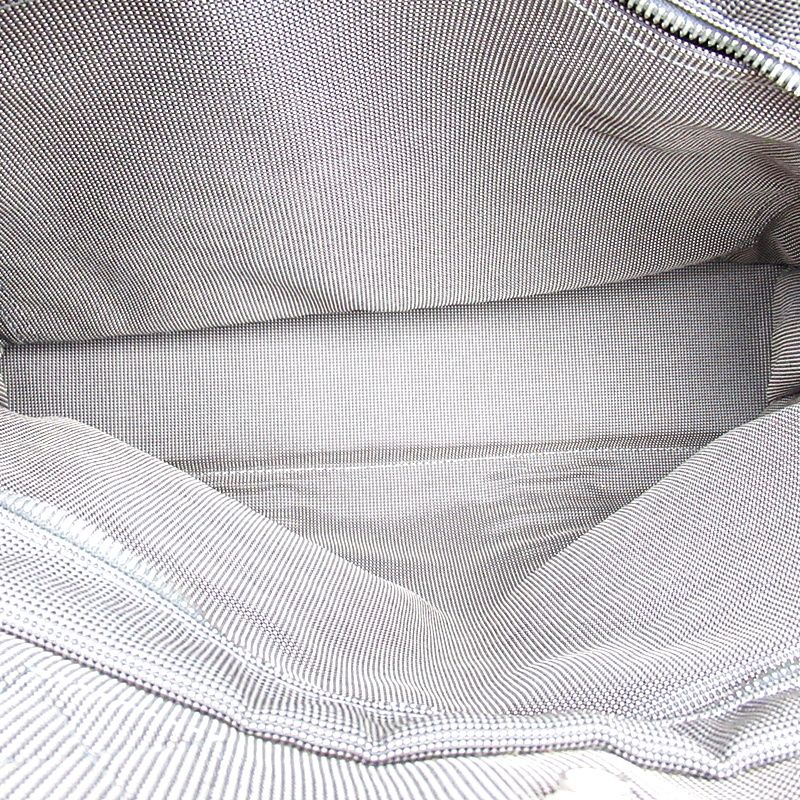 Hermes Her Line Tote MM Canvas Black Gray — view 7