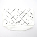 Chanel Quilted 25 Double Flap Lambskin Shoulder Bag Black — view 9