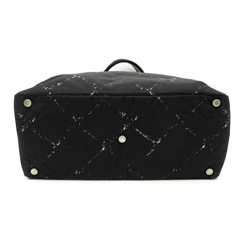 Chanel Travel Line Tote MM Nylon Black — view 6