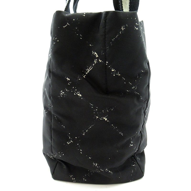 Chanel Travel Line Tote MM Nylon Black — view 3