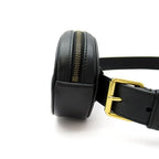 Gucci GG Marmont Waist Pouch Belt Bag Leather Black — view 3