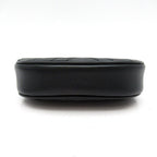 Gucci GG Marmont Waist Pouch Belt Bag Leather Black — view 6