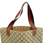 Gucci Vintage Sherry Line Tote Beige — view 2