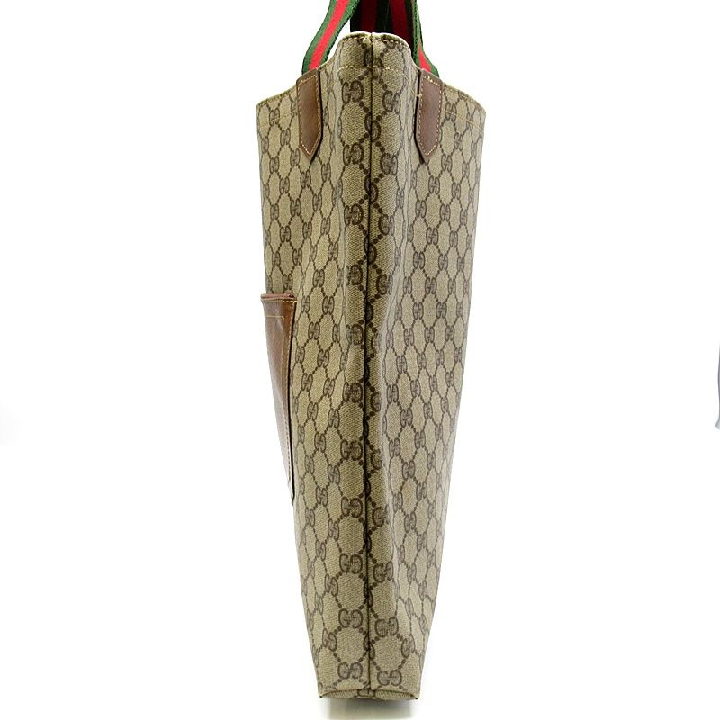 Gucci Vintage Sherry Line Tote Beige — view 3