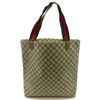 Gucci Vintage Sherry Line Tote Beige — view 4
