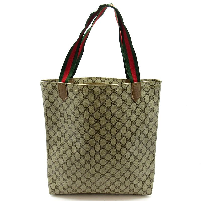 Gucci Vintage Sherry Line Tote Beige — view 4