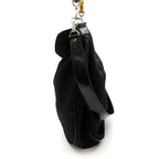 Gucci Bambu 2-Way Handbag 001 Nylon Canvas Black — view 5