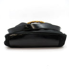 Gucci Bambu 2-Way Handbag 001 Nylon Canvas Black — view 6