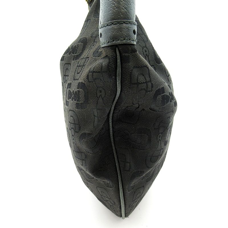 Gucci Oneshoulder Canvas Leather Shoulder Bag Black — view 3