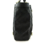 Gucci Abbey Handbag GG Canvas Leather Tote Black — view 5