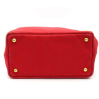 Prada Canapa 2-Way Tote TPM Canvas Handbag — view 6