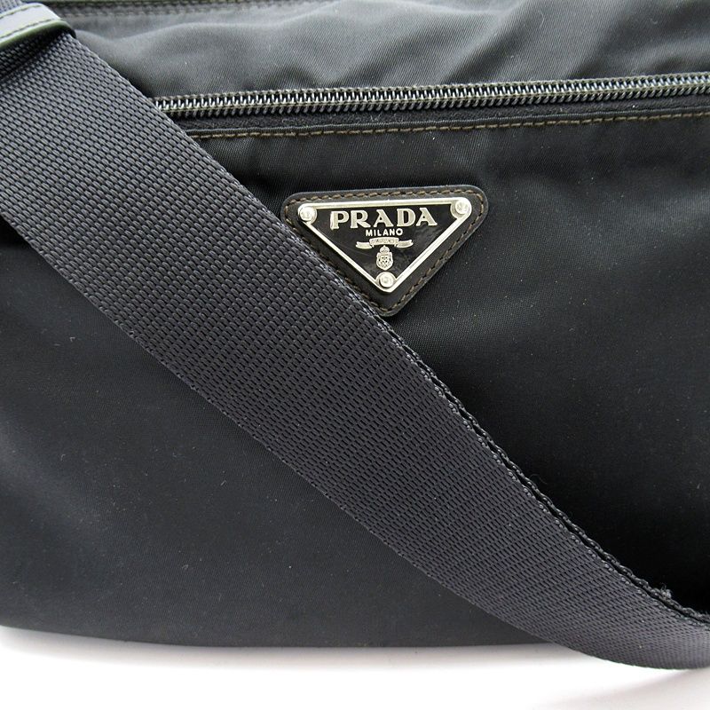 Prada Shoulder Bag Nylon Black — view 2