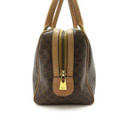 Celine Macadam Handbag Leather Brown — view 5