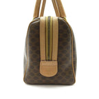 Celine Macadam Handbag Leather Brown — view 3