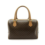 Celine Macadam Handbag Leather Brown — view 4
