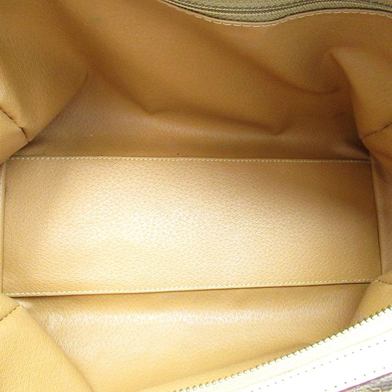 Celine Macadam Handbag Leather Brown — view 7