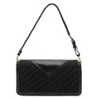 Dior Trotter Shoulder Bag Canvas Leather Black — view 4