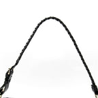 Dior Trotter Shoulder Bag Canvas Leather Black — view 2