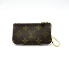 Louis Vuitton Pochette Cles Monogram Brown — view 2