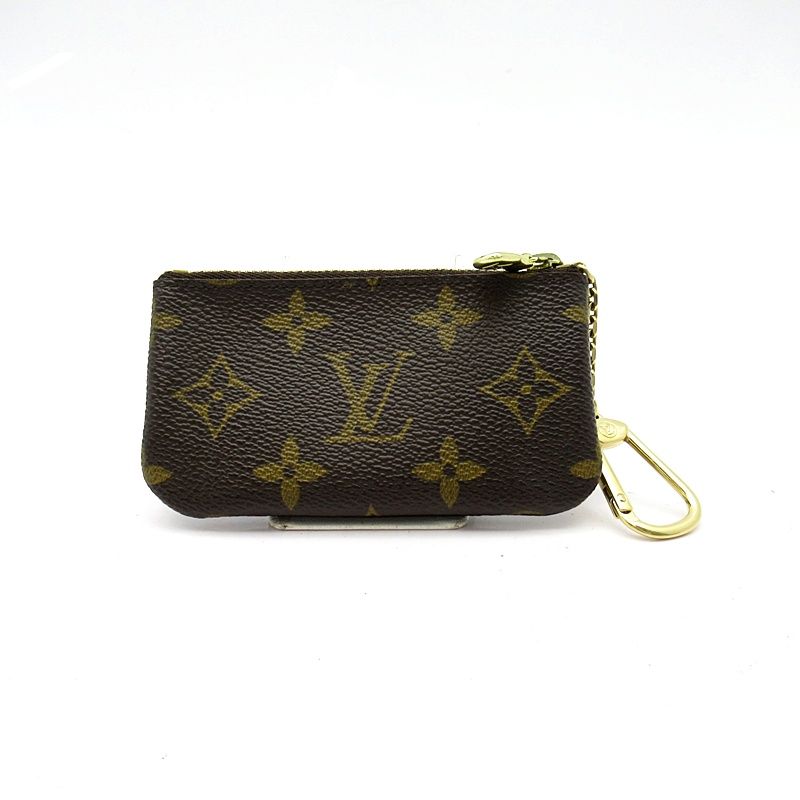 Louis Vuitton Pochette Cles Monogram Brown — view 2