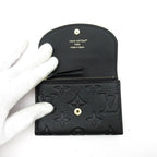 Louis Vuitton Porte-Monnaie Rosalie Empreinte Noir Coin Purse — view 6