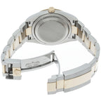 Rolex Watch Box 18k Yellow Gold SS Black Polished — view 5