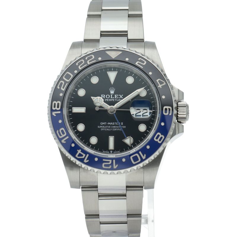 Rolex GMT Master 2 Watch Oyster OH Finished Box SS Black OH Specification — view 2