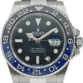 Rolex GMT Master 2 Watch Oyster OH Finished Box SS Black OH Specification