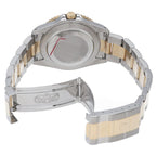 Rolex GMT Master 2 Buckle 18k Yellow Gold SS Watch Black Polished Beauty — view 5