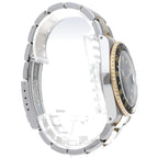 Rolex GMT Master 2 Buckle 18k Yellow Gold SS Watch Black Polished Beauty — view 4